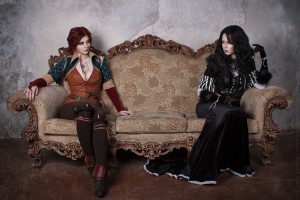 yennefer_and_triss___ice_and_fire_by_ver1sa-d8k9g5l